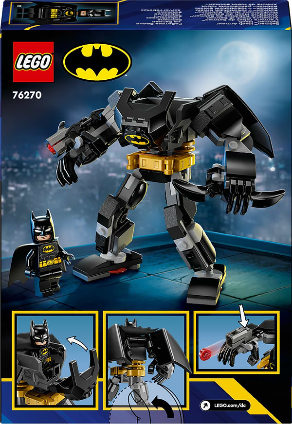 Фото - Конструктор LEGO DC Batman™ Робоброня Бетмена (76270)