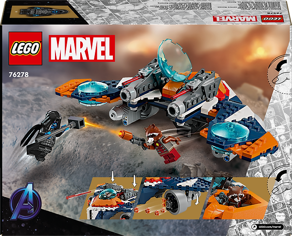 Фото - Конструктор LEGO Marvel "Warbird" Ракеты vs. Ронан (76278)
