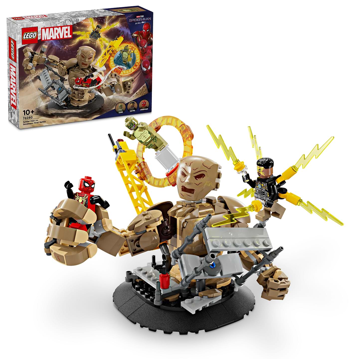 Конструктор LEGO Marvel Человек-паук vs. Песчаный человек: Решающая битва (76280) - Фото 1