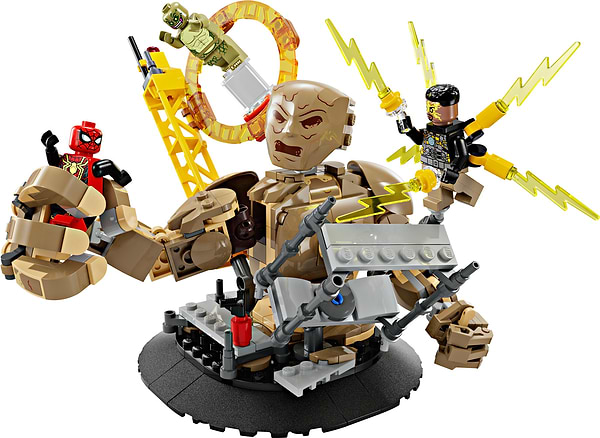 Фото - Конструктор LEGO Marvel Людина-Павук vs. Піщана людина: Вирішальна битва (76280)