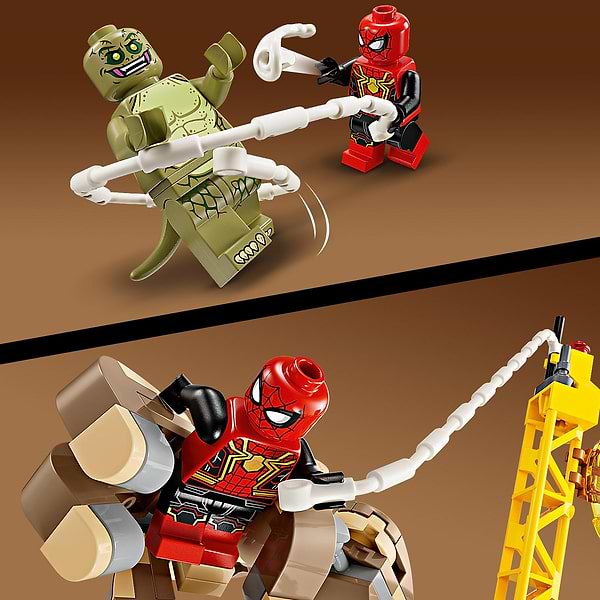 Фото - Конструктор LEGO Marvel Людина-Павук vs. Піщана людина: Вирішальна битва (76280)