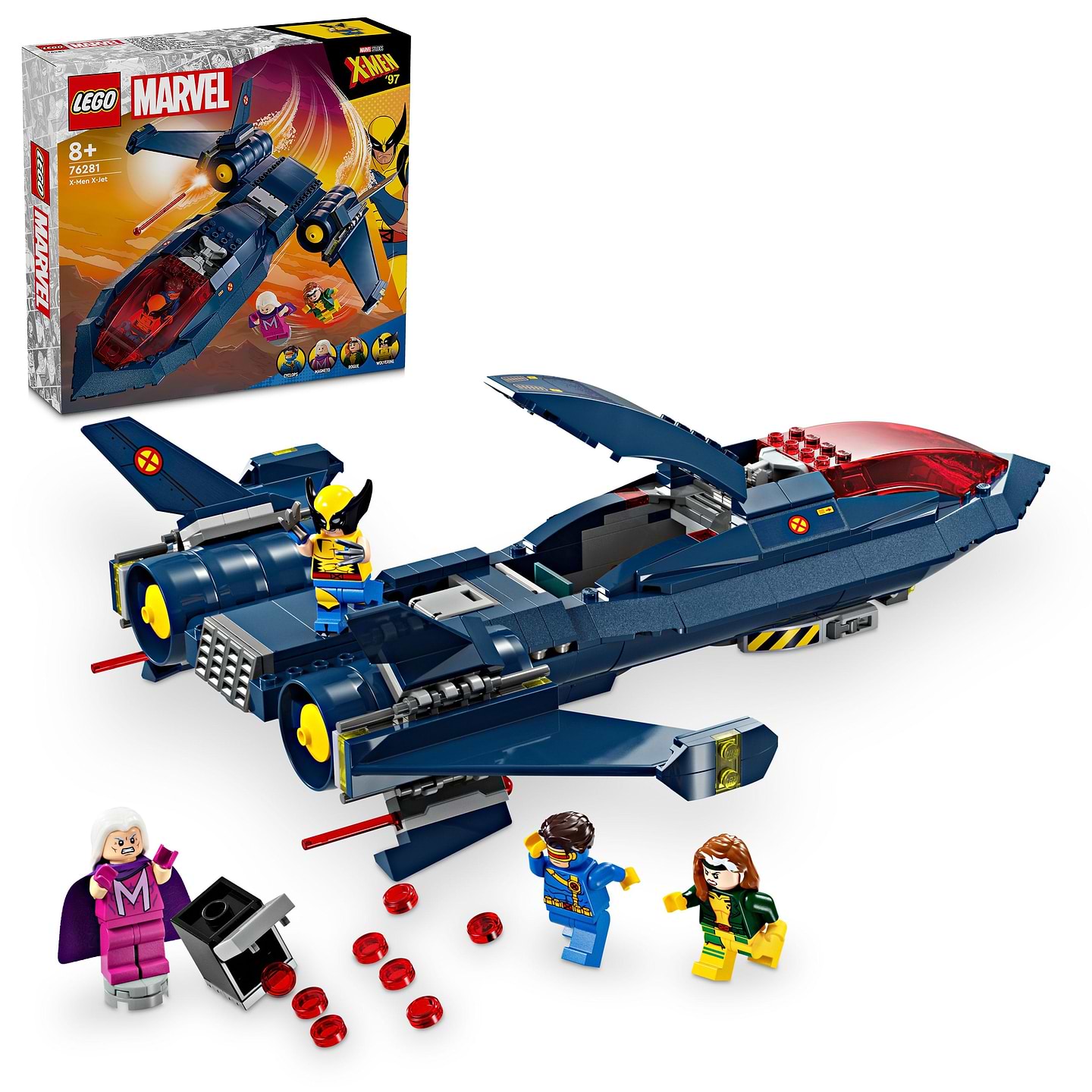 Конструктор LEGO Marvel X-Jet Людей Ікс (76281) - Фото 1
