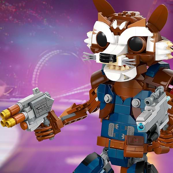 Фото - Конструктор LEGO Marvel Ракета й малюк Ґрут (76282)