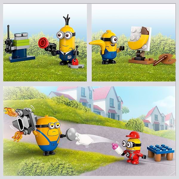 Фото - Конструктор LEGO Despicable Me Посіпаки й банановий автомобіль (75580)