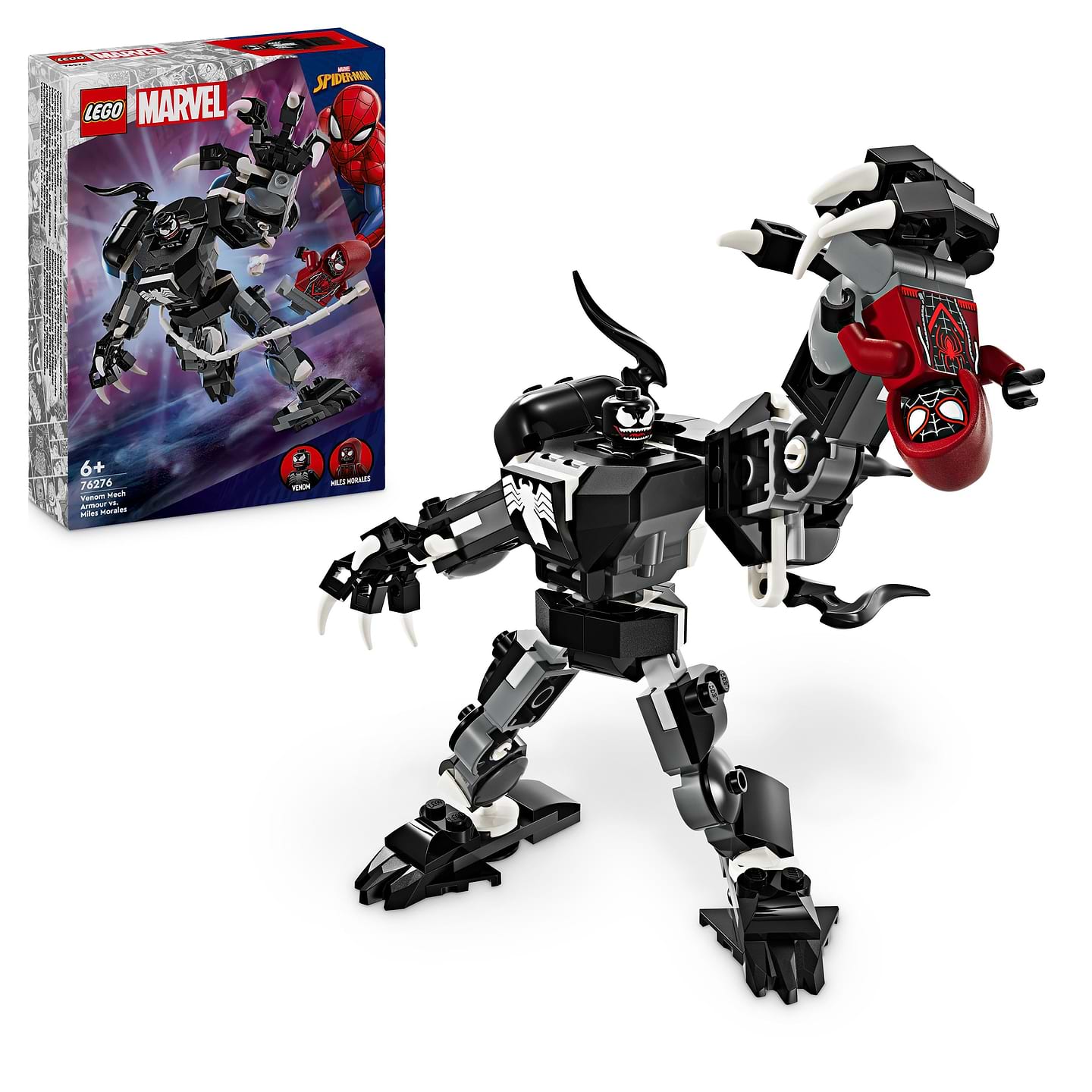 Конструктор LEGO Marvel Робот Венома vs. Майлз Моралез (76276) - Фото 1