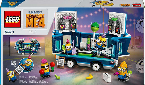 Фото - Конструктор LEGO Despicable Me Музыкальный автобус для вечеринок Миньонов (75581)