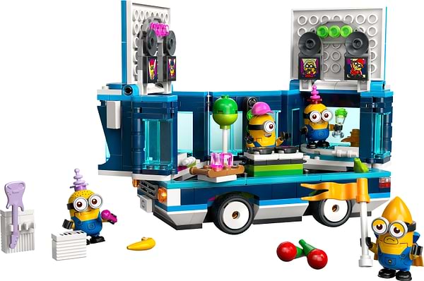 Фото - Конструктор LEGO Despicable Me Музыкальный автобус для вечеринок Миньонов (75581)