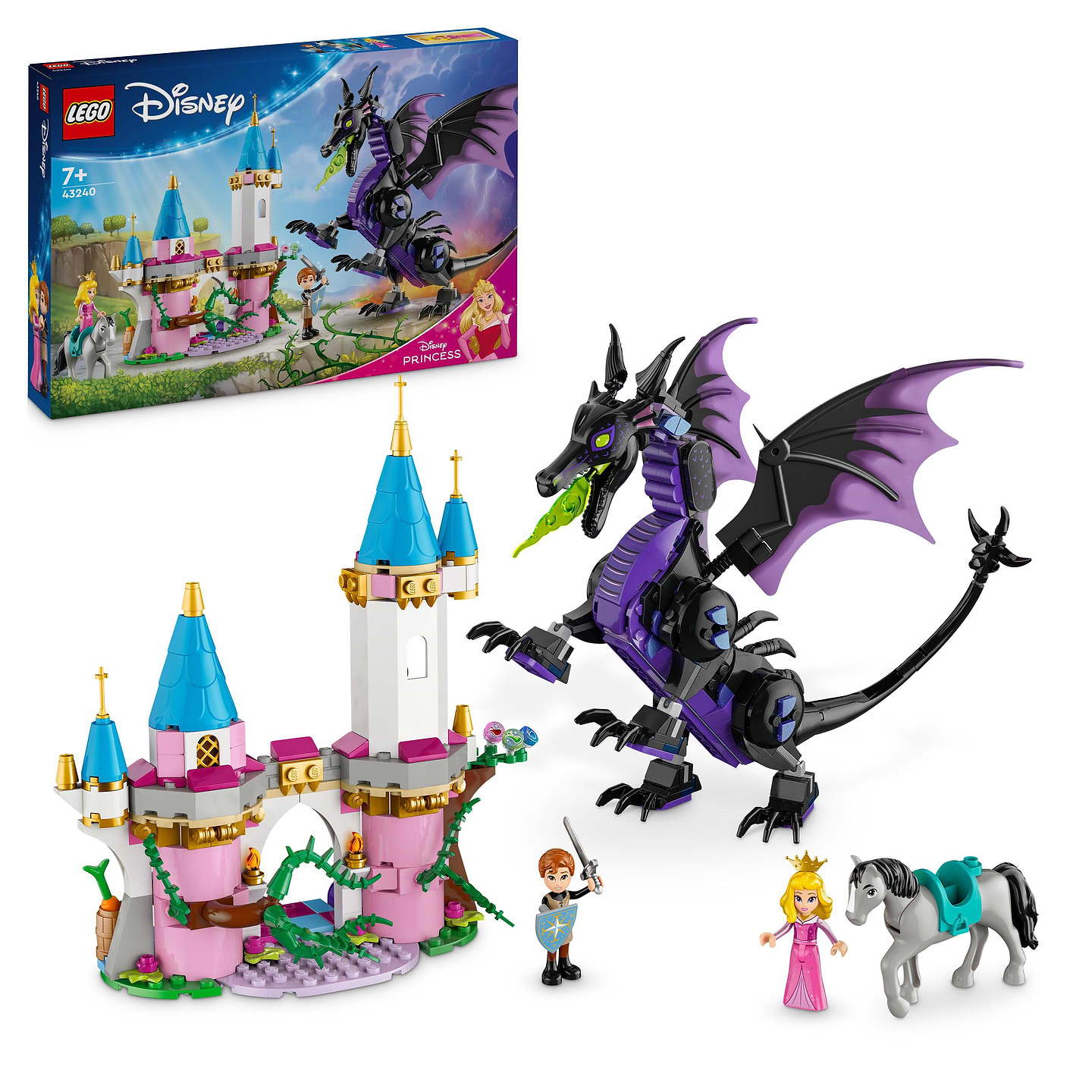 Конструктор LEGO │ Disney Princess Драконья форма Малефисенты (43240) - Фото 1