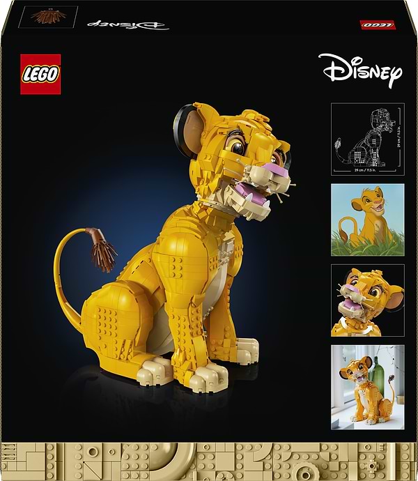 Фото - Конструктор LEGO ǀ Disney Юный король Лев Симба (43247)