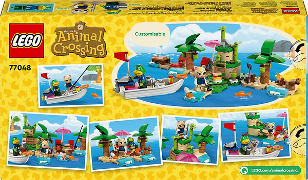 Фото -  LEGO ANIMAL CROSSING Острівна екскурсія Kapp'n на човні (77048)