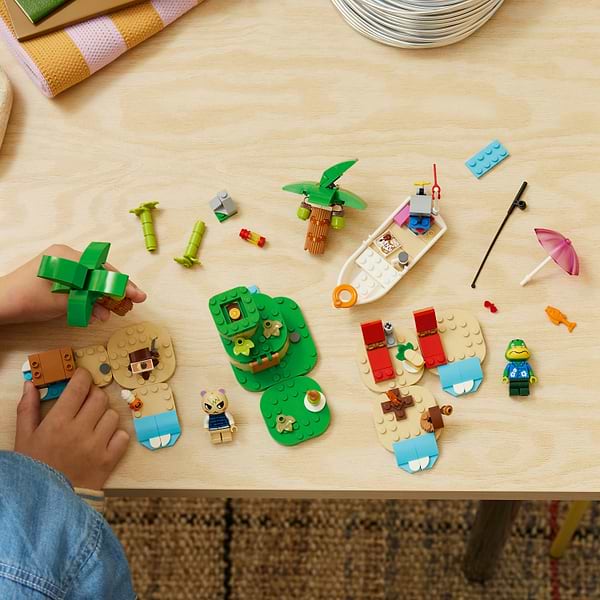 Фото -  LEGO ANIMAL CROSSING Острівна екскурсія Kapp'n на човні (77048)