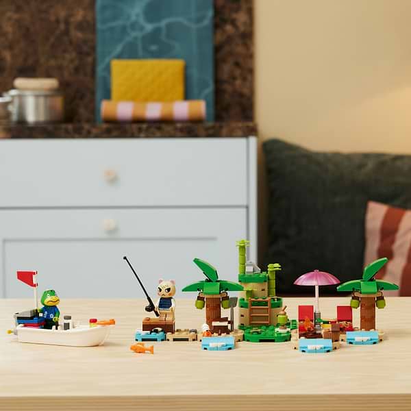 Фото -  LEGO ANIMAL CROSSING Острівна екскурсія Kapp'n на човні (77048)