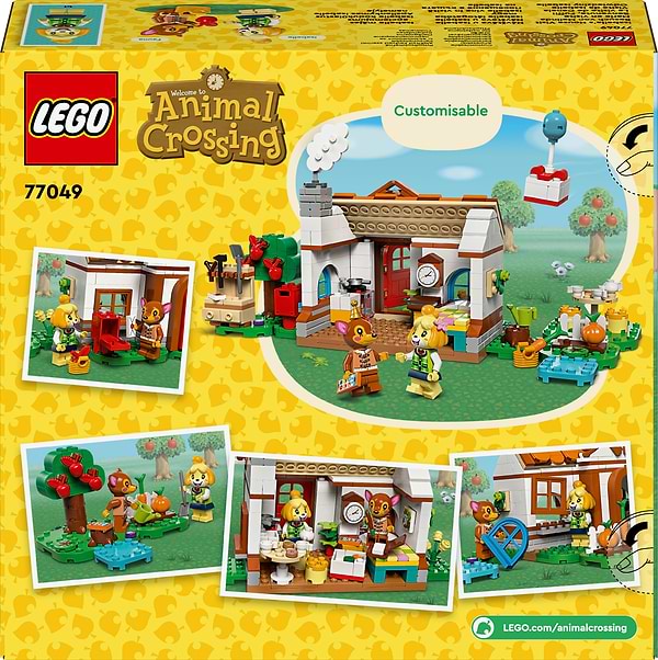 Фото -  LEGO ANIMAL CROSSING Візит у гості до Isabelle (77049)