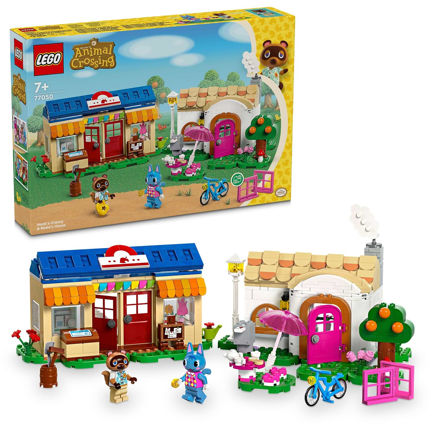  LEGO ANIMAL CROSSING Ятка «Nook's Cranny» й будинок Rosie (77050) - Фото 1