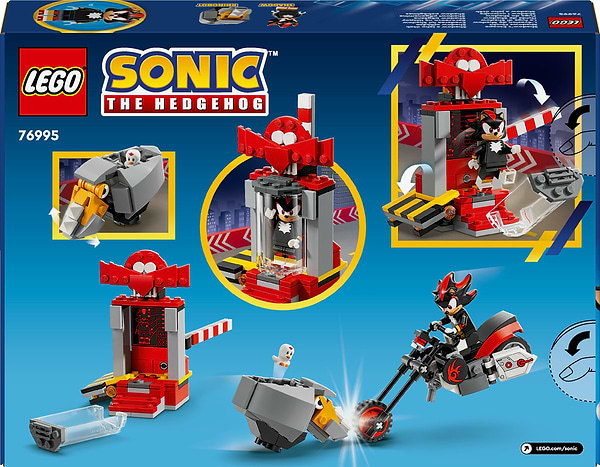 Фото - Конструктор LEGO Sonic Їжак Шедоу. Втеча (76995)