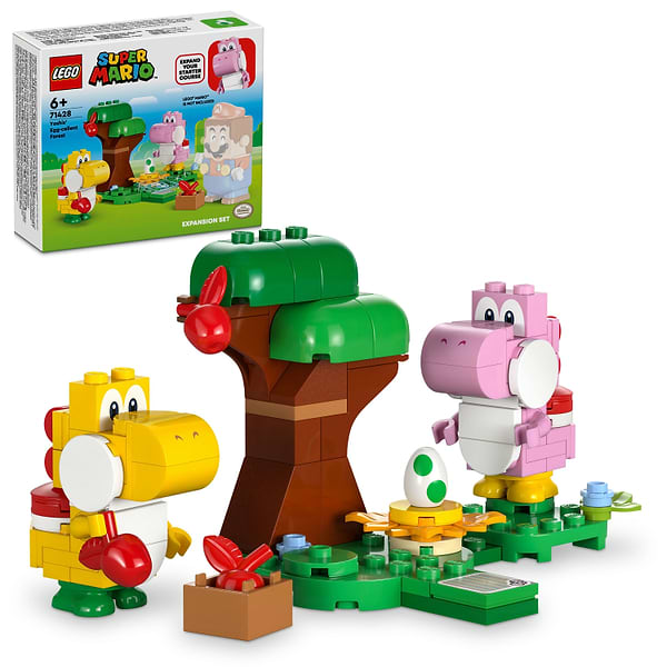 Фото - Конструктор LEGO Super Mario Прекрасный лес Yoshi. Дополнительный набор (71428)