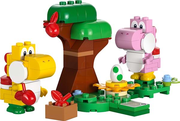 Фото - Конструктор LEGO Super Mario Прекрасный лес Yoshi. Дополнительный набор (71428)