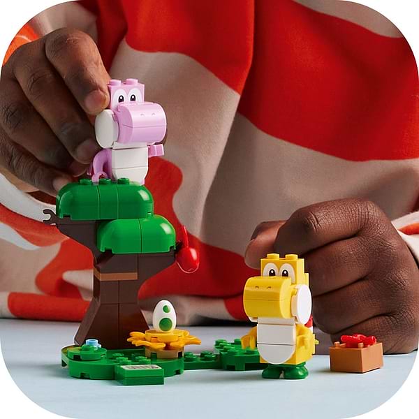 Фото - Конструктор LEGO Super Mario Прекрасный лес Yoshi. Дополнительный набор (71428)