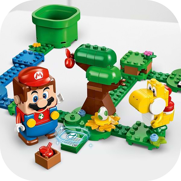 Фото - Конструктор LEGO Super Mario Прекрасный лес Yoshi. Дополнительный набор (71428)