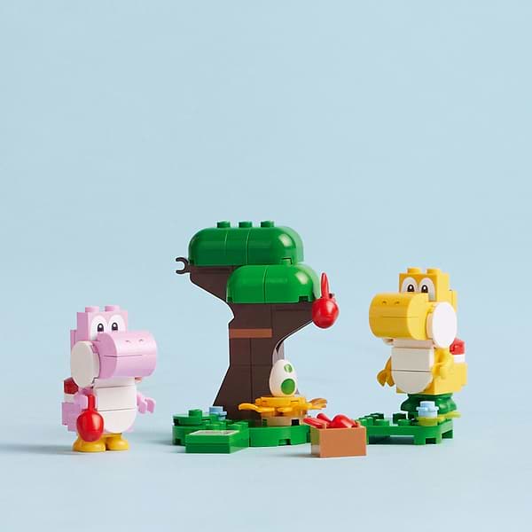 Фото - Конструктор LEGO Super Mario Прекрасный лес Yoshi. Дополнительный набор (71428)