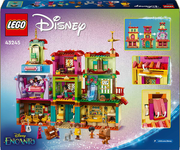 Фото - Конструктор LEGO Disney Encanto Чарівний будинок Мадригал (43245)
