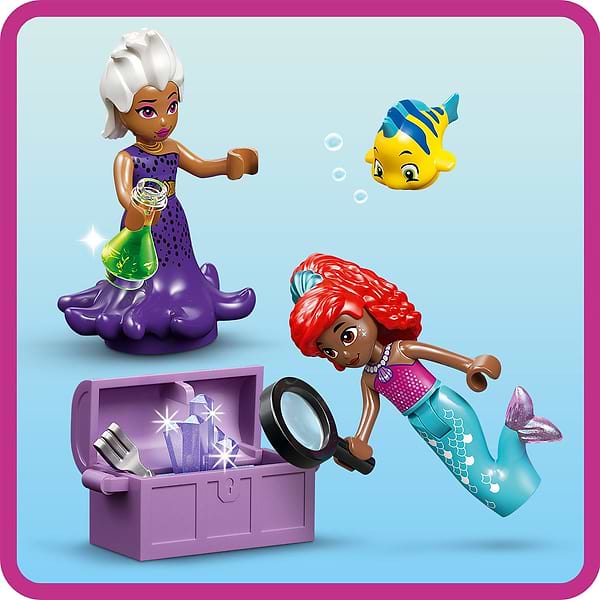 Фото - Конструктор LEGO │ Disney Princess Кришталева печера Аріель (43254)