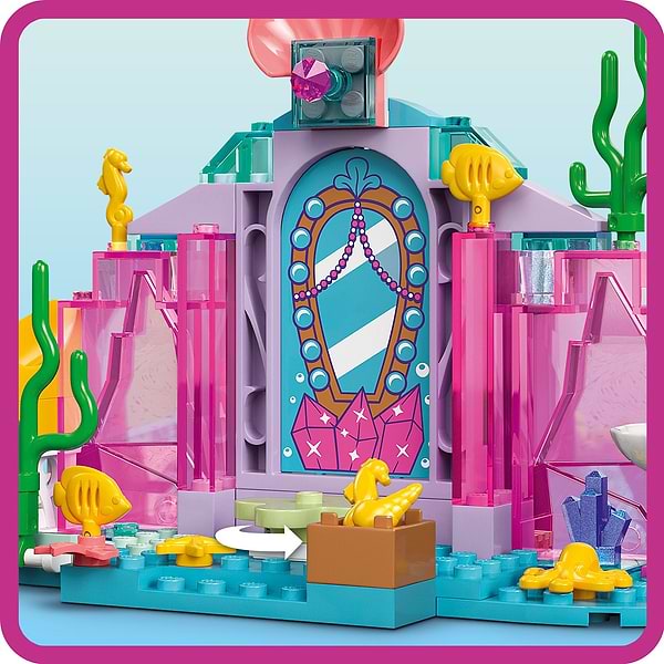 Фото - Конструктор LEGO │ Disney Princess Кришталева печера Аріель (43254)