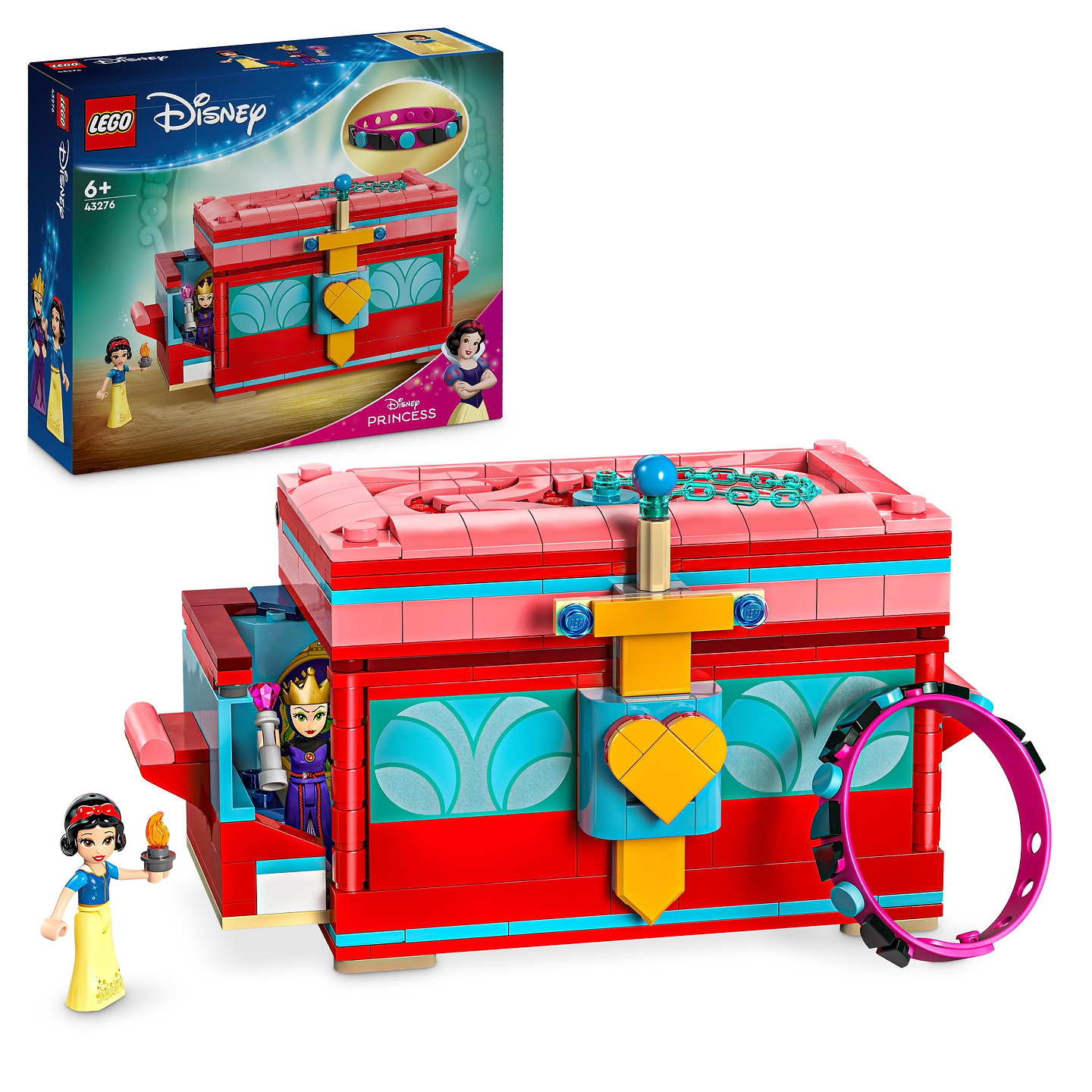 Конструктор LEGO │ Disney Princess Ящик для прикрас Білосніжки (43276) - Фото 1