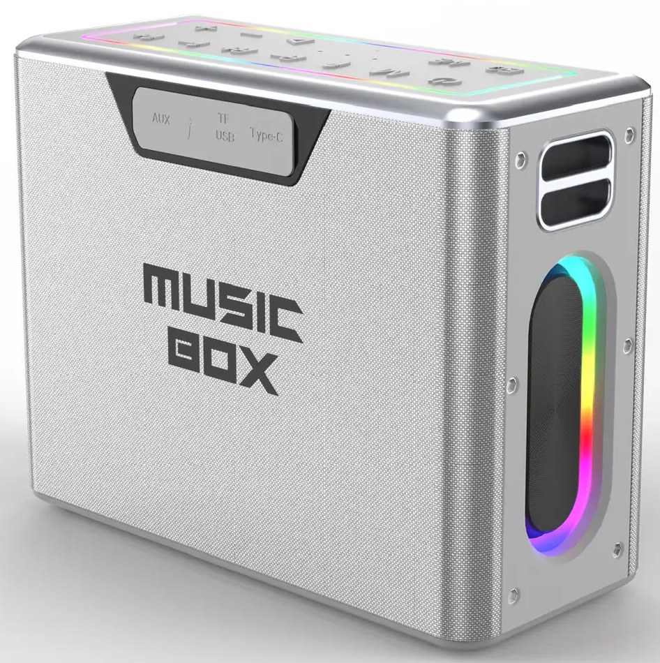Портативна акустика HiFuture musicbox.silver - Фото 1