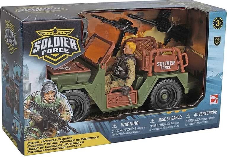 Игровая фигурка солдатики Chap Mei "Солдаты" PATROL JEEP (545301-1)
