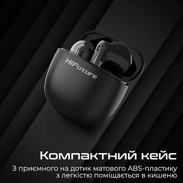 Фото - Навушники вкладиші бездротові TWS HiFuture colorbuds2.black