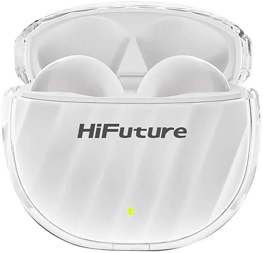 Навушники вкладиші бездротові TWS HiFuture flybuds3.white - Фото 1