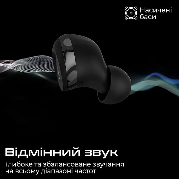 Фото - Навушники вкладиші бездротові TWS HiFuture yacht.black