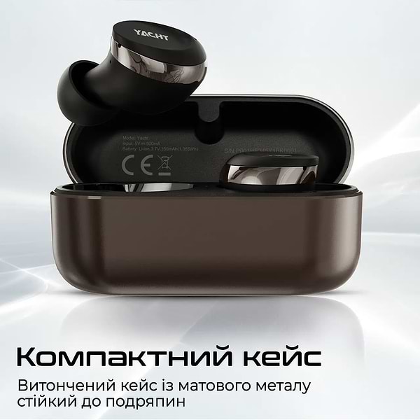 Фото - Навушники вкладиші бездротові TWS HiFuture yacht.blackgold