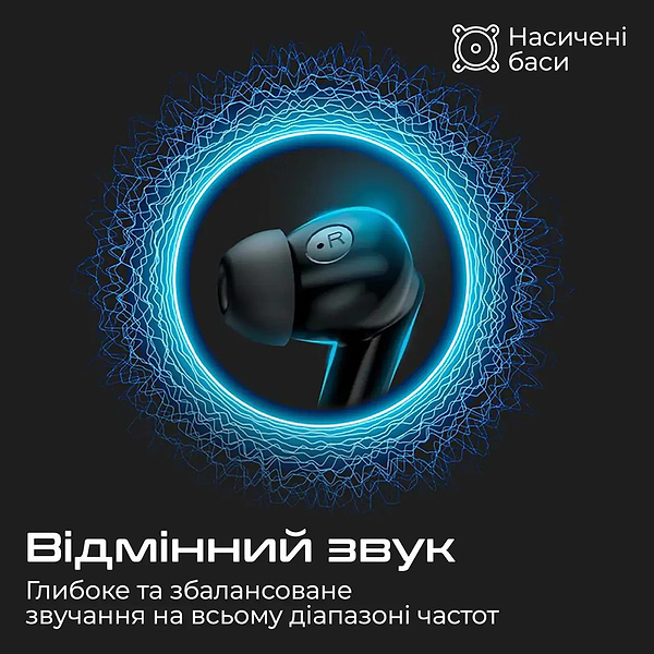 Фото - Навушники вкладиші бездротові TWS HiFuture sonicbliss.black