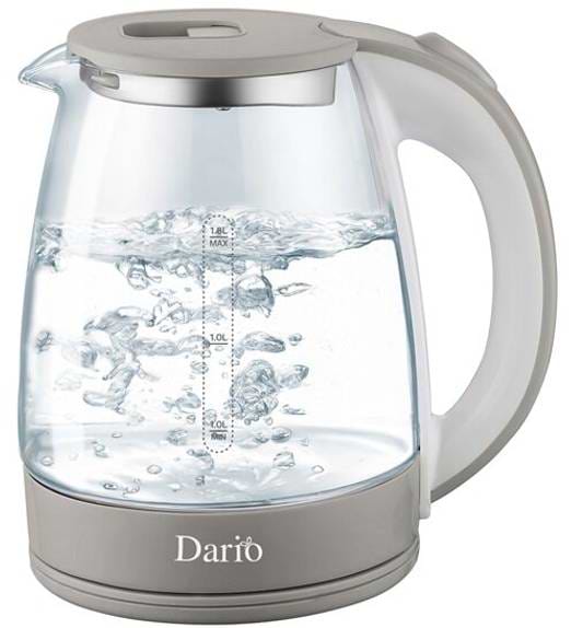 Электрический чайник Dario DR1802 Gray - Фото 1