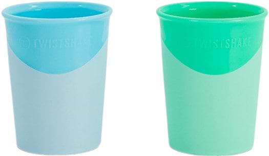 Фото - Чашка Twistshake 170 мл 2 шт. 6+ мес Pastel Blue Green (78115)