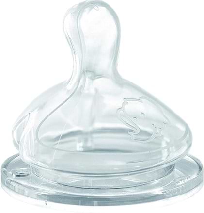 Малий потік соска дитяча силіконова Bebe Confort 
Emotion Physio з широкою основою 2 шт. розмір Y