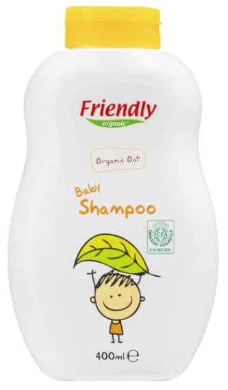 Средство 2в1 по уходу за детскими волосами Friendly organic Органический детский шампунь-гель с экстрактом овса 400 мл (FR1758) - Фото 1