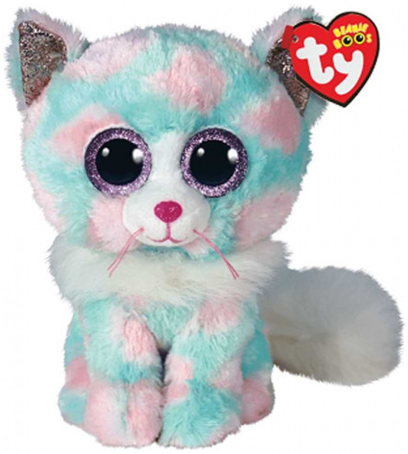 М'яка іграшка глазастик TY Beanie Boos Кіт "OPAL" 25 см (37288)