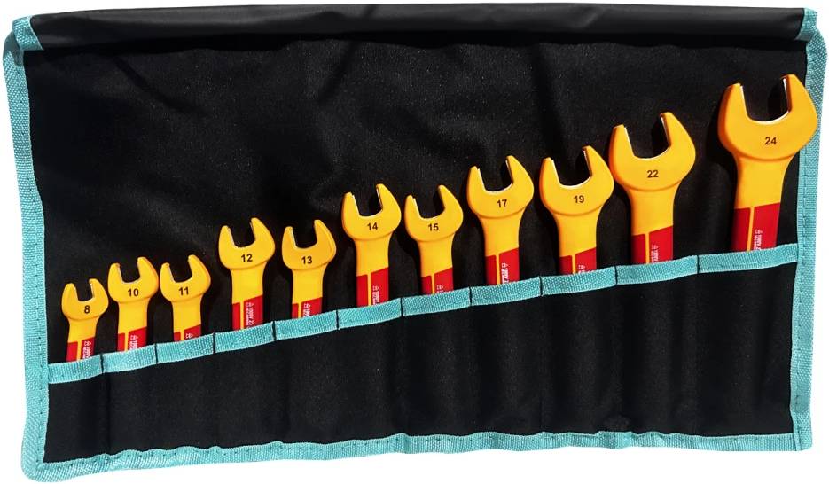 Фото - Набір ключів Whirlpower 11 шт. діелектричних в чохлі (V241-0111)