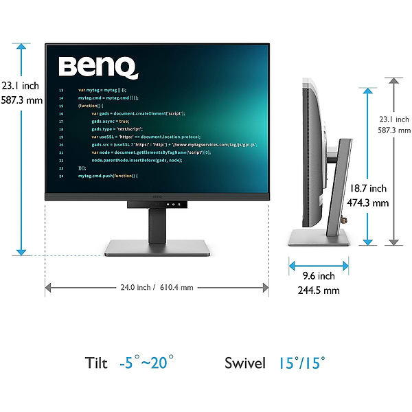 Фото - Монітор BenQ RD280U (9H.LM1LJ.TBE)