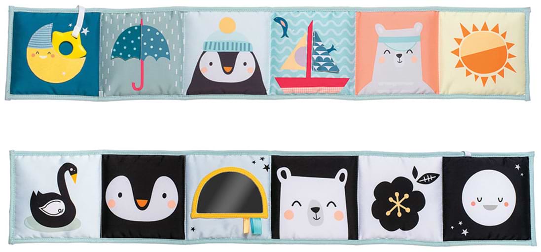 Книжка-іграшка Taf Toys колекція "Полярне сяйво" - ВЕСЕЛІ ПРИГОДИ (12385)