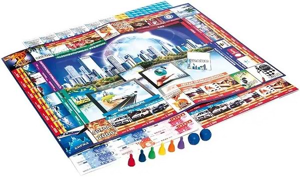 Фото - Настільна гра (8+) Strateg Монополіст, укр (508)