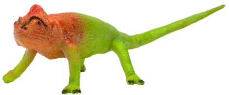 Фото - Фигурка животного Lanka Novelties Хамелеон красный 40 см (21643)
