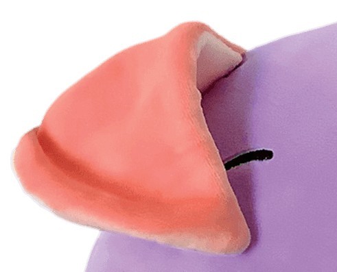 Фото - Мягкая игрушка подушка TY SQUISH-A-BOOS Фиолетовый пес "BITSY" 20 см (39225)