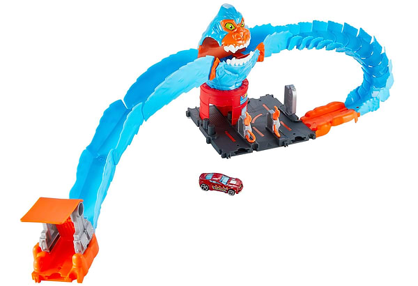 Фото - Ігровий набір Hot Wheels "Порятунок від горили" серії "Небезпечні створіння" (HDR30)