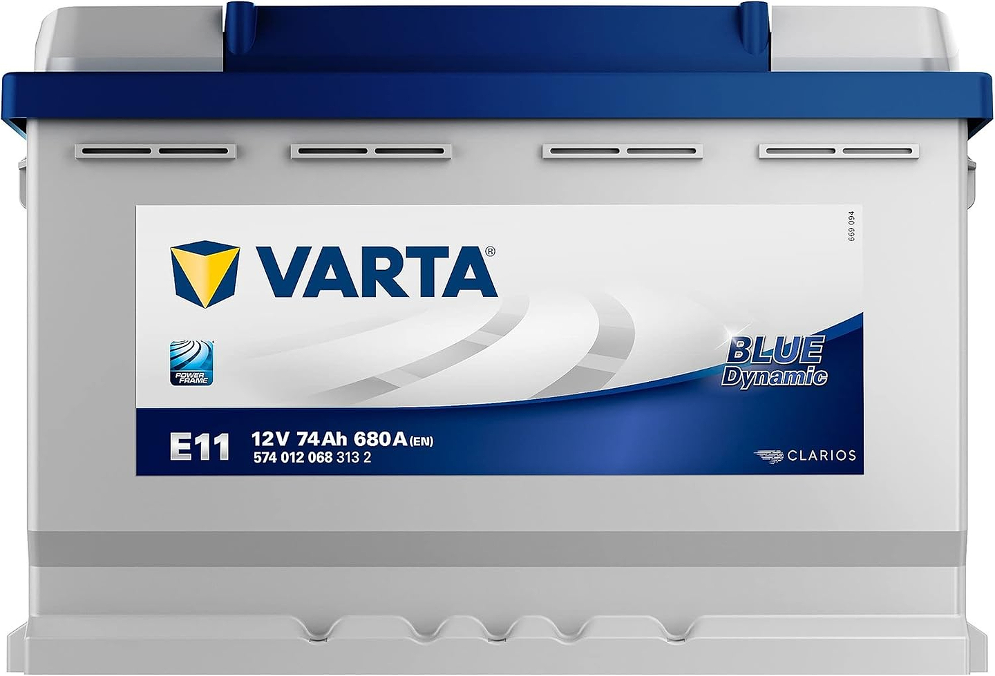 Акумулятор для ДБЖ Varta Dynamic SLI 12В 74Аг 680А R+ (574012068)