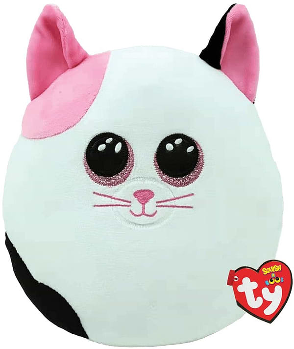 Фото - Мягкая игрушка подушка TY SQUISH-A-BOOS Кошка "MUFFIN" 20 см (39222)