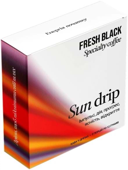 Дрип-кофе Fresh Black Sun drip set 5х12г